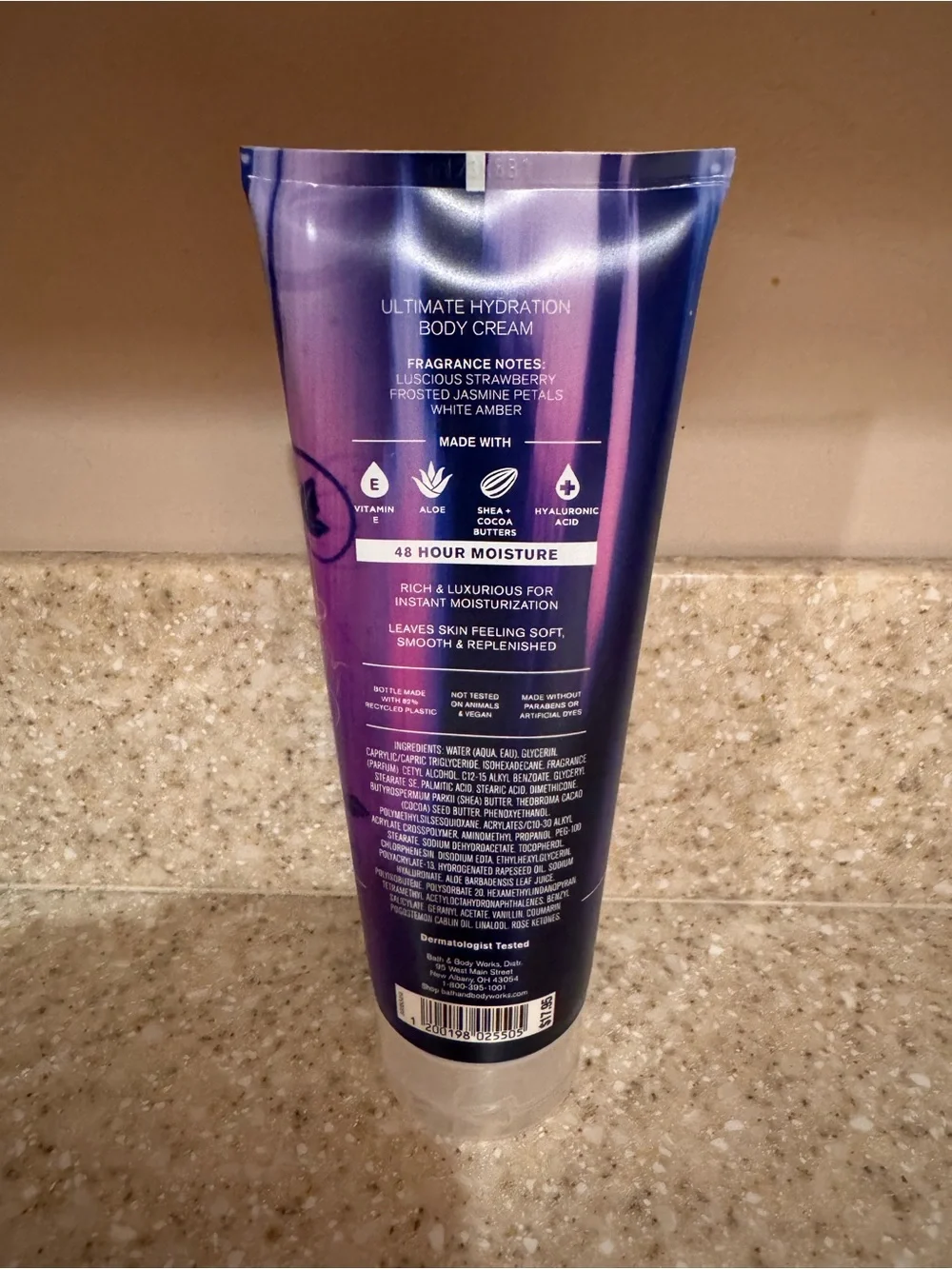Bath & Body Works Secret Wonderland Ultimate Hydration Body Cream - Purple/Blue